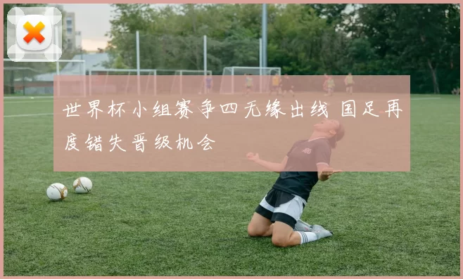 世界杯小组赛争四无缘出线 国足再度错失晋级机会